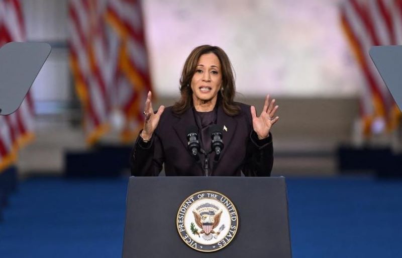 Kamala reconhece derrota e diz que parabenizou Trump.