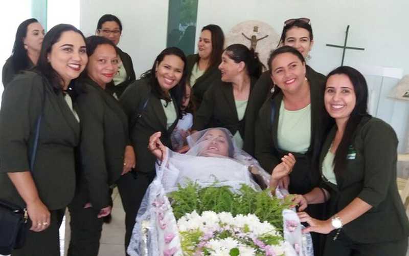 Funerária realizou o sonho da cliente nesta quarta-feira (2)